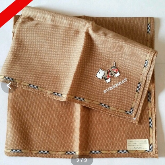 Burberry authentic 19” handkerchiefs scarf gift box set | Made in Japan - Picture 10 of 13